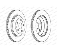 FERODO Discos de freno para PORSCHE: Cayenne & AUDI: Q7 (Ref: DDF1855C-1)