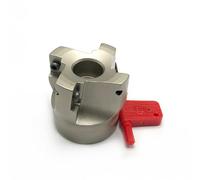 Disco de fresado CNC BAP400R 50 63 80, cabezal corte ángulo recto 90 grados, equipado con cuchillas APMT1604 Herramienta de Torno(NO INSERT,400R 80-27-6T)