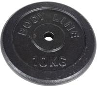 Disco De Hierro Fundido 10 Kg 25 Mm Para Barra De Pesas Bodyline