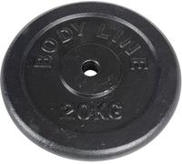 Disco De Hierro Peso 20 Kg Y Diámetro 25 Mm - Entrenamiento Con Barra - Gimnasio