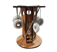 Disco de hilo - Disco de hilo, soporte para discos, pulseras trenzadas, disco de cuerda de mano para fabricación de joyas, de cuerda de mano