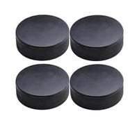 Disco de hockey al aire libre | Roller Ice Reglamento oficial Tamaño 4X - Suministros deportivos de interior Grosor 2.5 cm Diámetro 7.6 cm Equipo de entrenamiento para