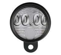 Disco De Impuestos para Motocicleta - Portaetiquetas De Acero Inoxidable Resistente A La Intemperie, Etiqueta De Identificación De Scooter Flexible A Prueba De Herrumbre Accesorio Duradero