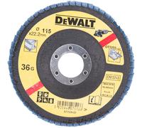 Disco de láminas convexo DeWALT para metal 115 x 22,2 mm x 36 G DT3255