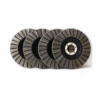 Disco de láminas de diamante galvanizado de 4,5 pulgadas for pulir - Disco abrasivo de 115 mm for metal, vidrio y piedra(Grit 60-100-200-400)