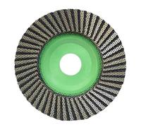 Disco de láminas diamante galvanizado 1 pieza, 4,5 pulgadas y 115 mm, for moler metal, granito, vidrio, mármol, cuarzo, piedra, baldosas cerámica wanglan(120)