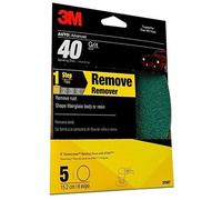 Disco de lijado 3M Green Corps con accesorio Stikit 31547 de 6 pulgadas, grano 40, 5 discos por paquete, 20 paquetes por caja