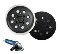 Disco de lijado Bosch compatible de 125 mm con 8 agujeros para PEX 400 AE/PEX 300 AE, almohadilla de lijado con , para lijadora orbital y accesorios profesionales
