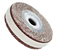 Disco de lijado de rueda de aleta de 4 pulgadas, tela de esmeril, pulido abrasivo for papel de lija de madera y Metal, herramientas rotativas abrasivas for eliminación de óxido