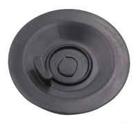 Disco de limpieza de silicona negro de 54 mm para máquinas Sage | Se adapta a cabezales de grupo de 54 mm, permite la circulación del agua, elimina aceites, silicona negra