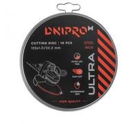 Disco de limpieza Dnipro-M Ultra 125 mm 1,0 mm 22,2 mm 10 unidades/paquete
