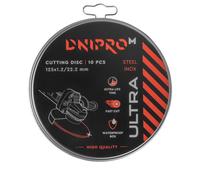Disco de limpieza Dnipro-M Ultra 125 mm 1,2 mm 22,2 mm 10 unidades/paquete