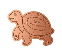 Disco de limpieza para bebedero para pájaros, se puede utilizar durante todo el año con superficie de puntos, disco de limpieza de cobre de animales marinos, para mamá, jardinera, amante de la