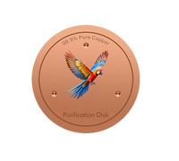 Disco De Metal Para Baño De Pájaros Placa Limpiadora