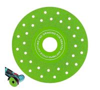 Disco de molienda losa roca diamante, 8/20 piezas, cortador cerámica 4,5 pulgadas, rueda corte con herramienta lijado múltiples orificios for azulejos jade y amoladora angular(20pcs)