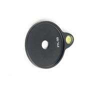 Disco de montaje de nivelación de trípode de configuración rápida con accesorio de estabilización de cámara de 50 mm de diámetro interior para una toma precisa de burbujas externas