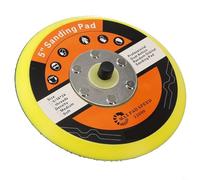 Disco de placa de respaldo de 5 pulgadas de poliuretano con gancho y bucle Da y almohadilla de respaldo con 5 más de 1624 roscas Unf para lijadora de molienda, pulidor, neumático, 125 mm abrasivo