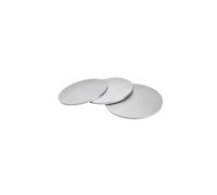 Disco de placa redonda de acero inoxidable de 0,5/1/1,5/2/2,5/3/4/5 mm de grosor/disco de hoja circular para Grabado Laser Estampado Artesanal(Thickness 0.5mm,Dia 250mm)