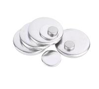 Disco de placa redonda de acero inoxidable de 1 mm a 4 mm de espesor, disco de hoja circular de 6 mm a 80 mm de diámetro. para Grabado Laser Estampado Artesanal(15mm-10Pcs,1mm)