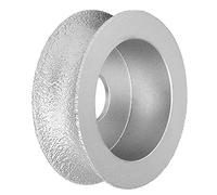 Disco de pulido de 7,3 cm, diamante soldado, muela cóncava, muela abrasiva muela para piedra mármol, granito(3,5 cm)