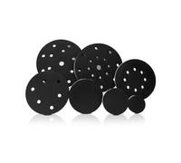 Disco de pulido de cera, almohadilla de pulido for máquina amoladora, flocado, autoadhesivo, protector, suave, redondo, for lijado en seco y húmedo(5 inch 8 hole)