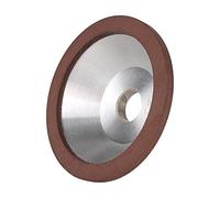 Disco de pulido de diamante, Muela abrasiva de diamante de 150mm, 125mm, 100mm, amoladora cortadora de grano 180 for Metal de carburo Herramientas de pulido(Size:150X32X32X10X3)
