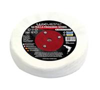 Disco de pulido de franela suelta, 100 x 12,7 x 5 mm, para taladro con casquillo para mandril cónico - Pulido final de espejo para pulir discos de franela rueda pulidora
