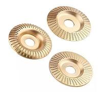 Disco de pulido para amoladora angular, juego de discos abrasivos de alta resistencia para tallado de madera, apto para amoladoras angulares de 4 o 4 1/2 pulgadas (Fusionado)