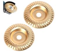 Disco de pulido para amoladora angular, juego de discos abrasivos de alta resistencia para tallado de madera, apto para amoladoras angulares de 4 o 4 1/2 pulgadas, con husillo de 5/8 de pulgada, para
