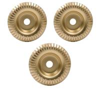 Disco de pulido para amoladora angular, juego de discos abrasivos de alta resistencia para tallado de madera, apto para amoladoras angulares de 4 o 4 1/2 pulgadas (Superficie curva)