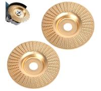 Disco de pulido para amoladora angular, juego de discos abrasivos de alta resistencia para tallado de madera, apto para amoladoras angulares de 4 o 4 1/2 pulgadas, con husillo de 5/8 de pulgada, para