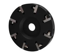 Disco de Recorte de pezuña de Ganado, 8 Dientes de tazón de tazón de Recorte de Placa de Disco de molienda, Herramienta de Cuchillo de pezuña de Acero para Ganado, Caballos,