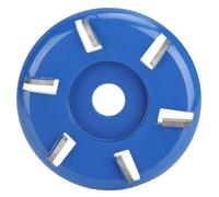 Disco de recorte de pezuñas, herramienta de reparación de pezuñas eléctricas, herramienta de cuchillo Nipper de pezuña de aluminio, placa de disco de molienda de recorte de pezuñas con 6 cuchillas pa