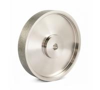 Disco de rectificado CBN de 6 pulgadas, 1 de ancho x vástago de 1/2 , 1000, para afilar herramientas, disco de rectificado de diamante