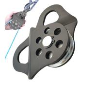 Disco de remolque de alto rendimiento - bloque de acero para Winch Recovery | de disco de recuperación para coche, camión | fuerte herramienta de cabrestante para rescate, alcance, elevación y