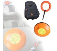 Disco de rescate de emergencia con cuerda de 132 pies, dispositivo de rescate de agua lanzable para hielo, kayak, rafting, equipo de seguridad para barcos