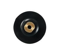 Disco de respaldo de goma suave de 3/4 pulgadas para amoladora angular, 4 | Almohadilla de respaldo de goma universal, soporte de disco de pulido para amoladoras angulares, soporta múltiples abrasivos