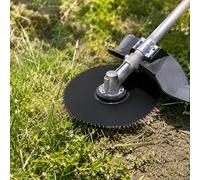 Disco de Sierra 80 Dientes para Desbrozadora para Einhell AGILLO, Acero al Manganeso para Hierba Blanda, Corte Estable y Borde Reafilable