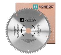 Disco de sierra 80T - Ø 250 x 30 x 2,8/1,8 mm | Para sierras de mesa VONROC TS504AC, TS505AC y uso universal