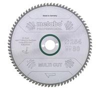 Disco de sierra Multi Cut Professional (254 mm, Orificio: 30 mm, Número de dientes: 80 ud.)