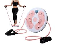 Disco de torsión abdominal,Tablero de torsión abdominales aeróbicos,Disco de abdominales con contador de calorías - para deportistas, empleados, principiantes, mujeres en casa u oficina