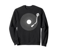 Disco de Vinilo Divertido, Vinilo Retro diseño, Platino DJ, Pop Sudadera