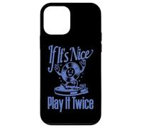 Disco de vinilo If It's Nice Play It Twice Carcasa para iPhone 12 mini