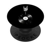 Disco de Vinilo para coleccionista de audiófilos Retro Vintage música Alternativa PopSockets PopGrip Adhesivo