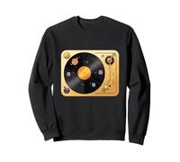 Disco de vinilo Planetas Música Universo Tocadiscos Sudadera