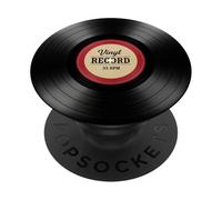 Disco de Vinilo Retro Música 70s 80s Old School PopSockets PopGrip Adhesivo