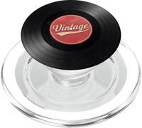 Disco de Vinilo Retro Música 70s 80s Old School PopSockets PopGrip para MagSafe