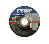Disco desbaste metal 115x6 mm erbauer
