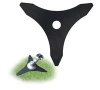 Disco Desbrozadora 3 Dientes, Darryy Cuchilla de Desbrozadora para Maleza, Cabezal Desbrozadora Universal, cuchilla Cortadora Desbrozadora, Accesorios para Desbrozadora 25.4mm (3mm, Ø300mm)