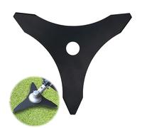 Disco Desbrozadora 3 Dientes, Darryy Cuchilla de Desbrozadora para Maleza, Cabezal Desbrozadora Universal, cuchilla Cortadora Desbrozadora, Accesorios para Desbrozadora, 25.4 x 255 x 3 mm